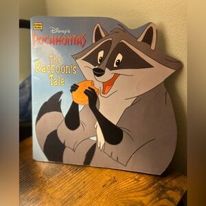 1996 Pocahontas The Raccoon's Tale Book